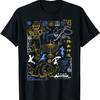 Avatar The Last Airbender Character Line Art T-Shirt