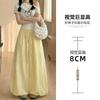 Womens Loose Flowy Skirt Pants 2026 Thin High-Waist Wide Leg Comfortable BF Style Petite Tall