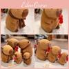 Scarf Capybara Wear Cartoon Plush Dolls Childrens Gifts Toys Home Decoration