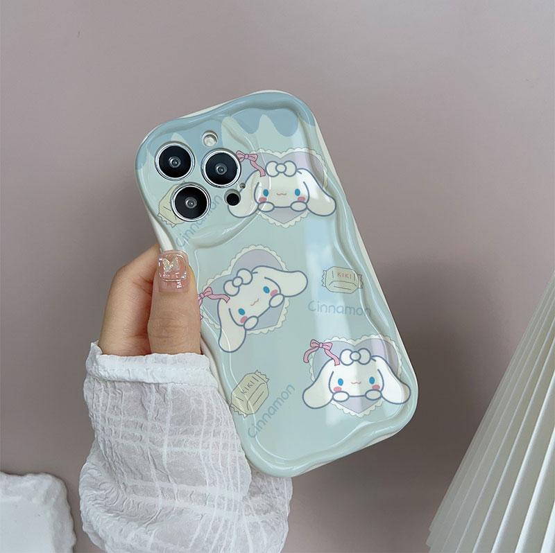 Sanrio Hello Kitty Kuromi Case For Iphone 17 Pro Max 17 Air 16 15 14 13 12 11 Pro Max 16e Plus12 13 mini INS Pochacco Cute Cover