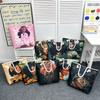 Tote Bag Portable Shopping Bag Women's Thick Rope Large-capacity Beach Bag
