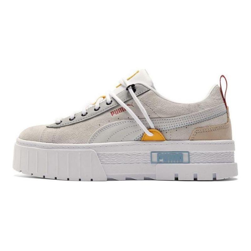 PUMA Mayze Bright Heights Women Low Skate Shoes Beige 382742-01 38