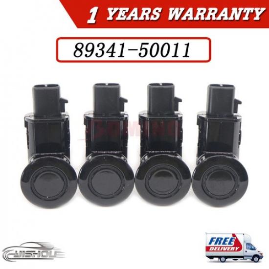 4PCS New PDC Parking Sensor 89341-50011 For Lexus GS430 GS450h GS300 GS350 GS460