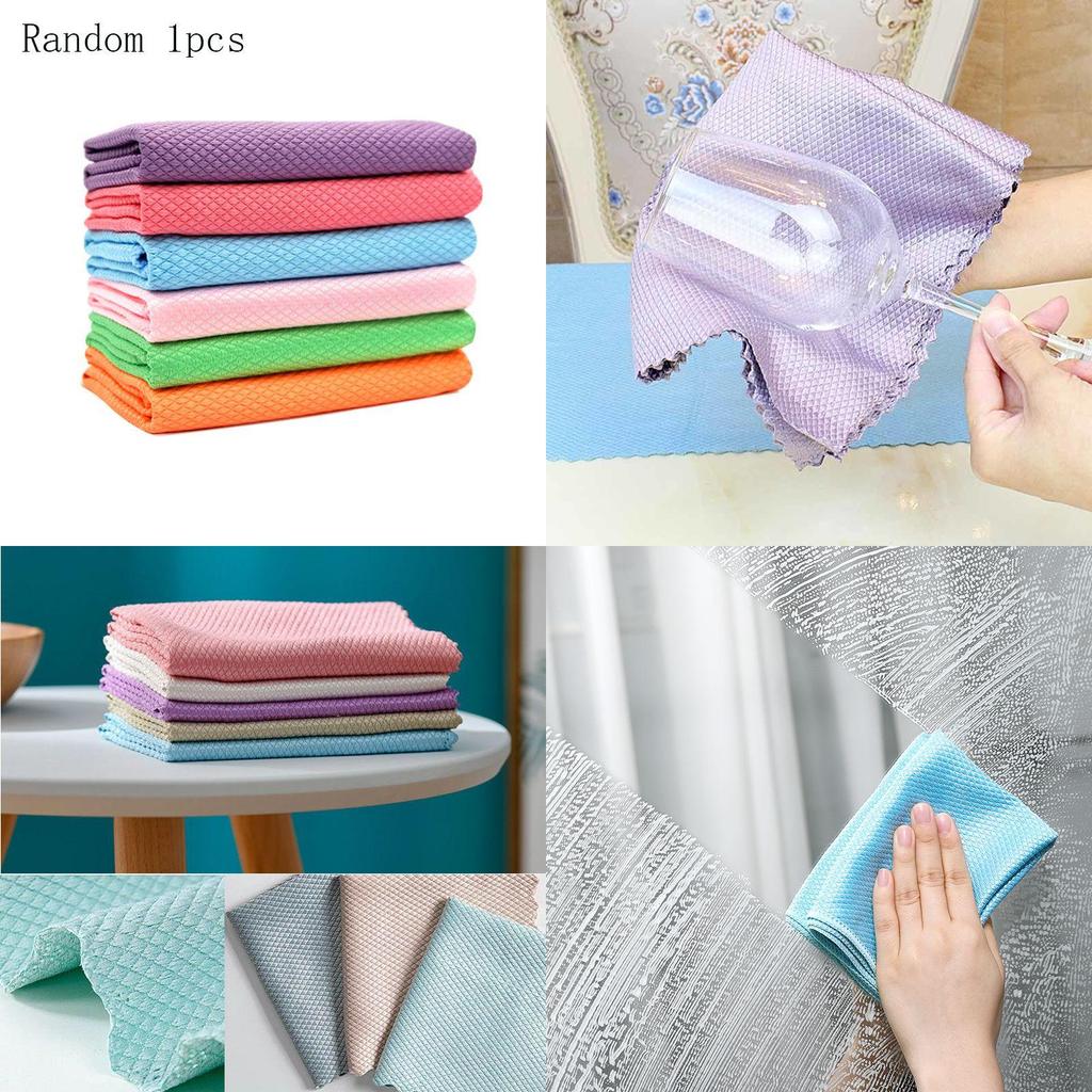 Miracle Nanoscale Streak-free Cleaning Cloths Super Absorbent And Soft To Touch