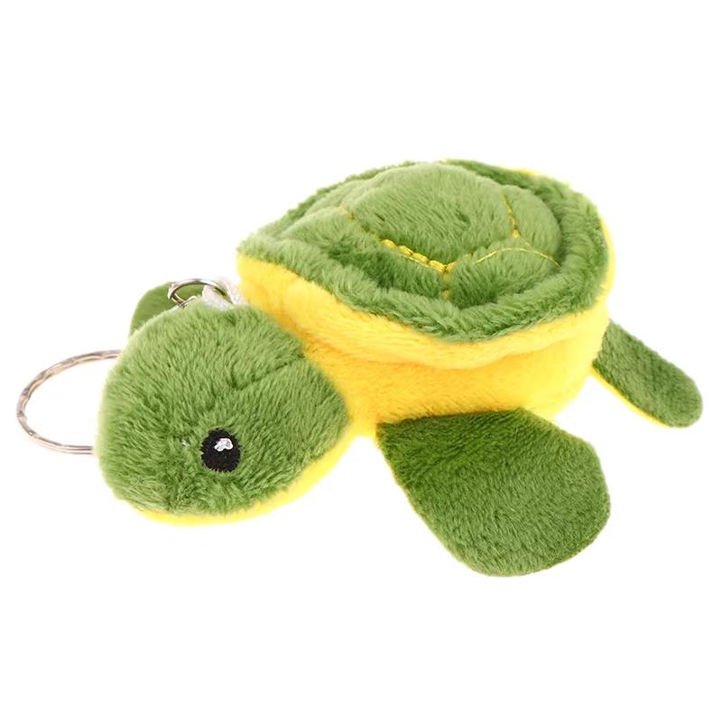 1Pcs Turtle Doll Stuffed Keychain Cute Doll Cartoon Soft Plush Toy 10CM Bag Pendant Kid Gift