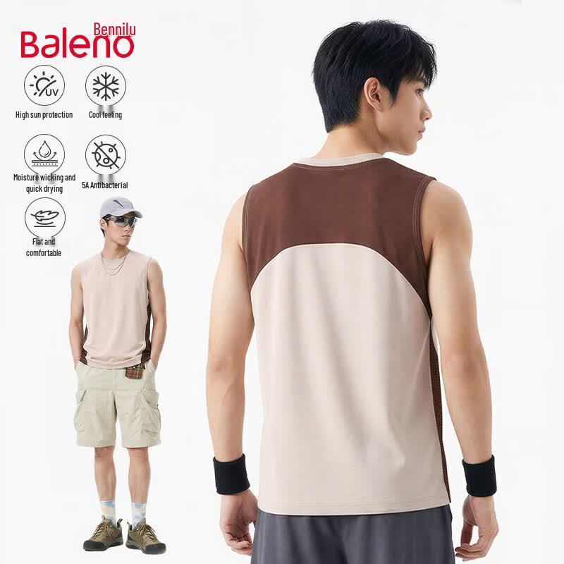 Baleno Men s Summer Breathable Quick-Dry Vest 2XL