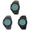 Skmei Men Led Digital Alarm Sport Watch With Premium Quality Silicone Strap And Timeless Design