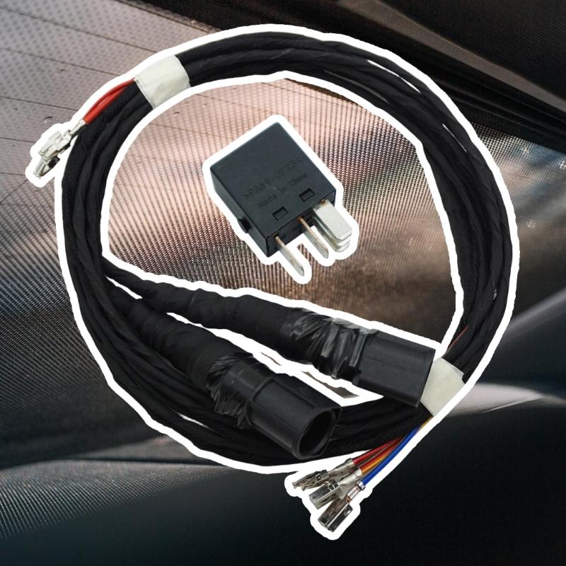 Automotive Windshield Wiper Motor Wiring Harness 7155024 Heating Cable Harness for Quick Defrosting Anti Fogging