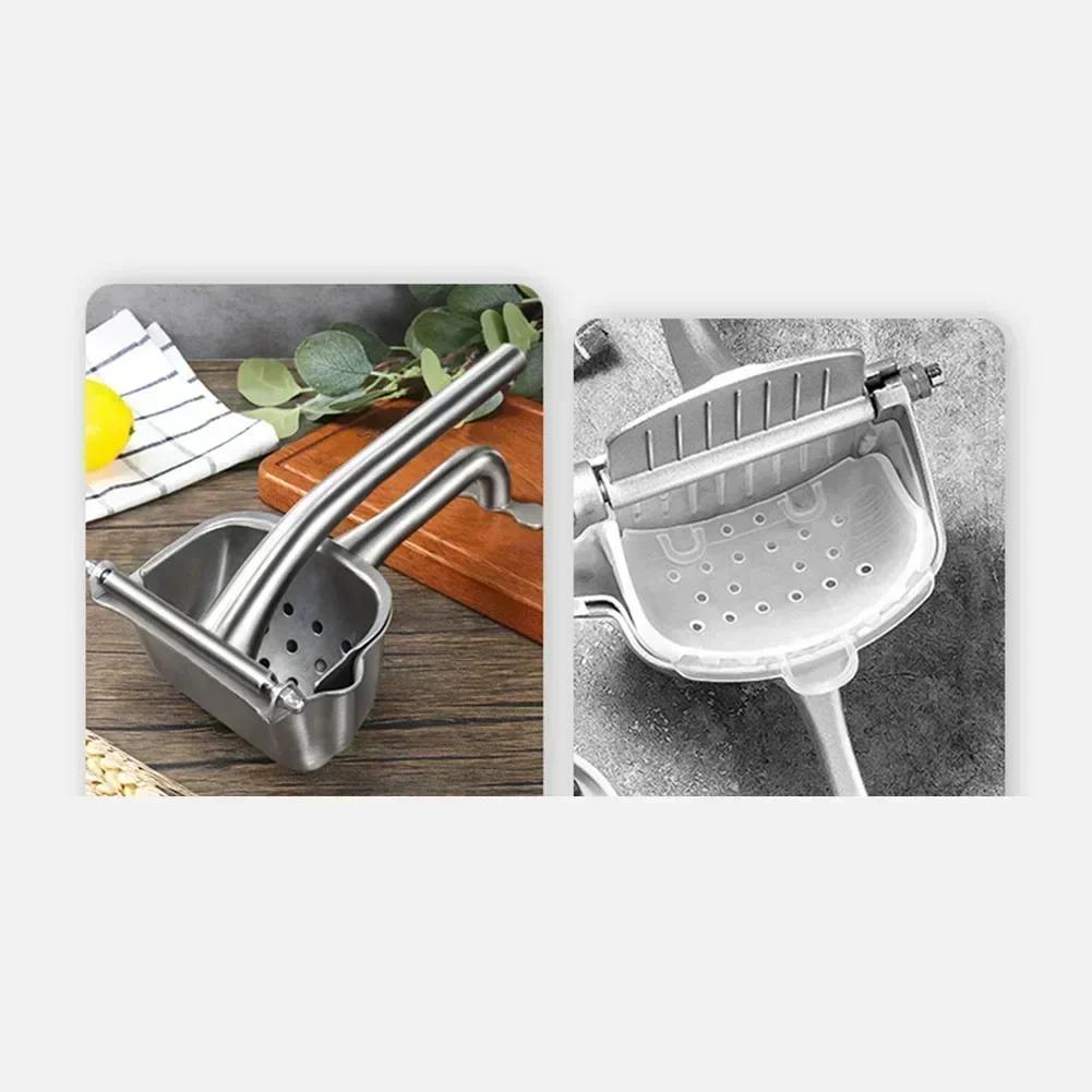 Manual Stainless Steel Citrus Juicer Heavy Duty Lever Press for Lemon Orange Squeezer Efficient Juice Extraction Kitchen Tool