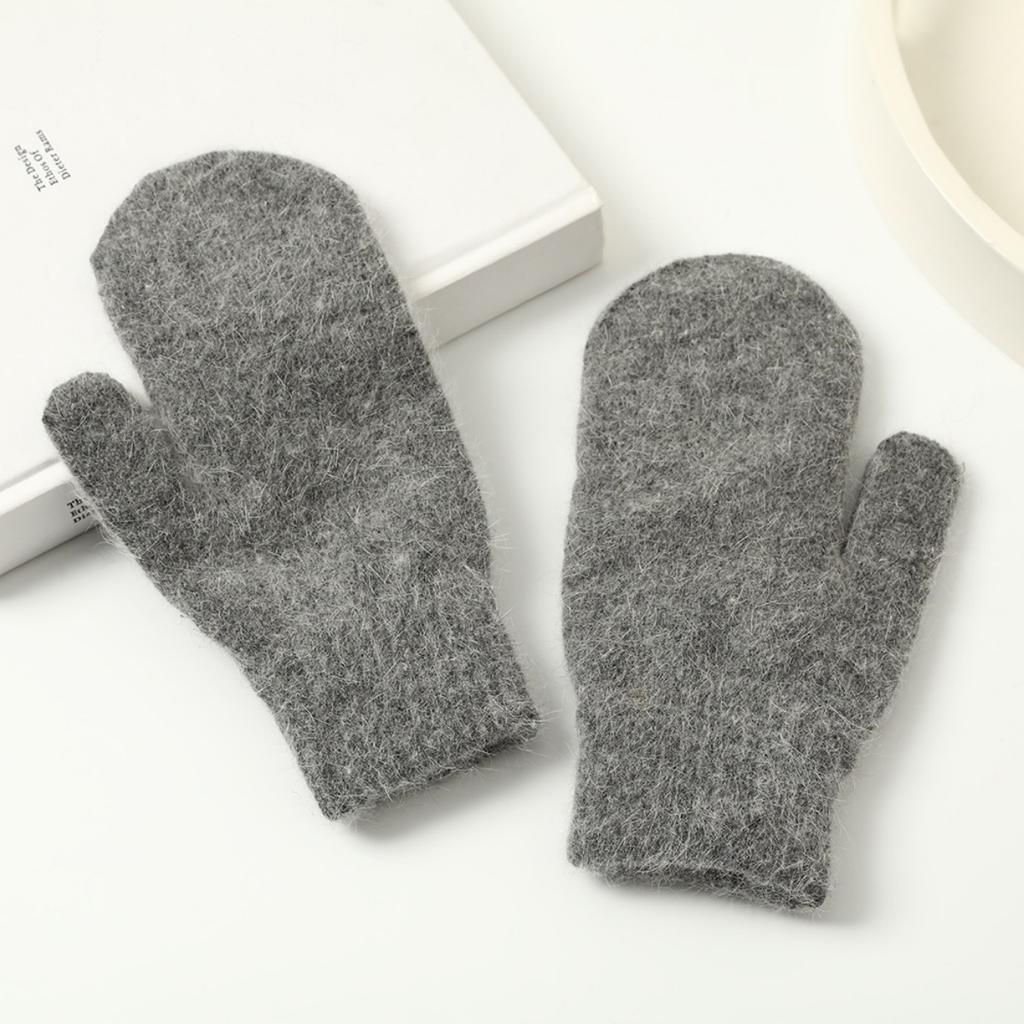 Women's, Full Finger Gloves, Velvet Gloves, Thick Gloves, Couple Gloves, Knitted Gloves, Warm Gloves, Soft, Breathable Gloves