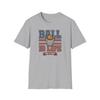 Basketball Graphic Tee | Ball Is Life Retro Hoop Shirt | Basketball Lover Gift | Unisex Sports Tee