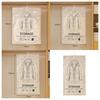 Clear Clothes Organizer Hanging Design Space Saving Bags New Vacuum Storage Bags  Bedroom Use