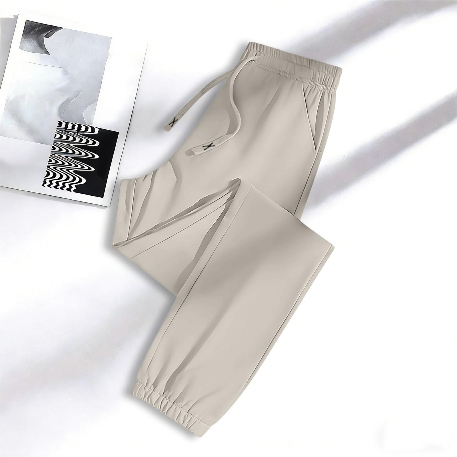 

Women s Casual Straight Leg Pants Color Casual Long Pants XXL хакі