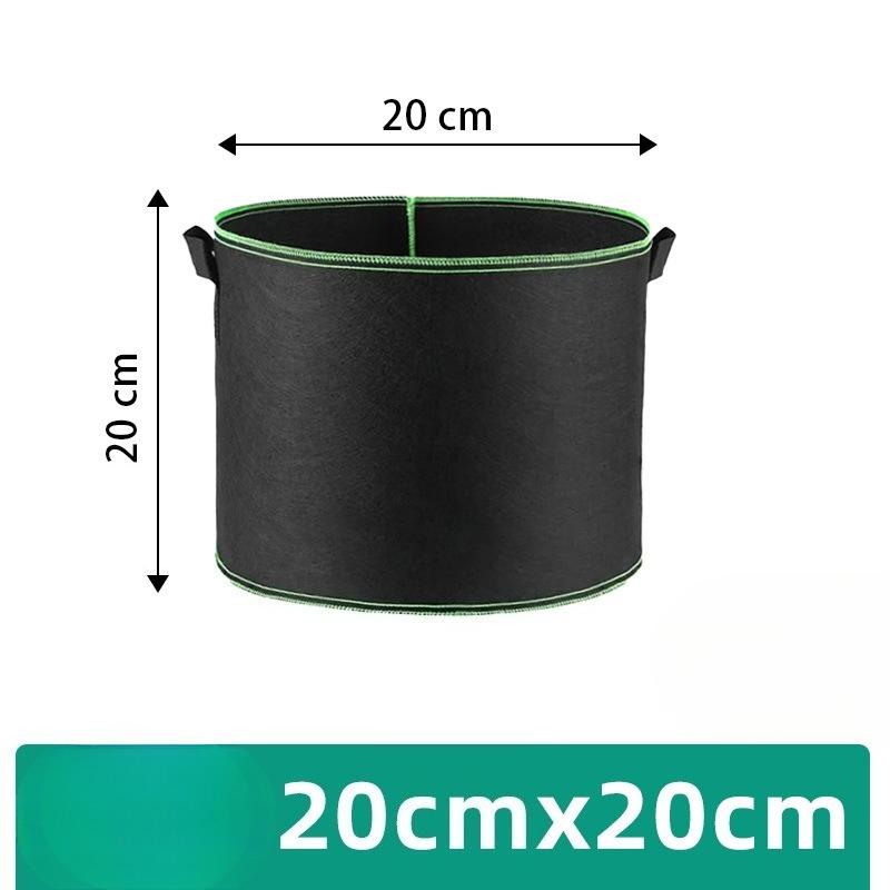 Pflanzbeutel für Gemüse/Blumen/Pflanzen, 2/3/5/7/10 Gallonen, verdickte Pflanzbeutel aus Vlies, Belüftungsstofftöpfe mit Griffen, Blumentopf