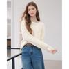 Women's Hollow-Out Long Sleeve Knit Top