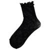 Womens Calf Socks, Sweet Girl Lace Ruffle Knee Socks Fashion Ladies Girl Princess Mesh Socks Campus Stockings