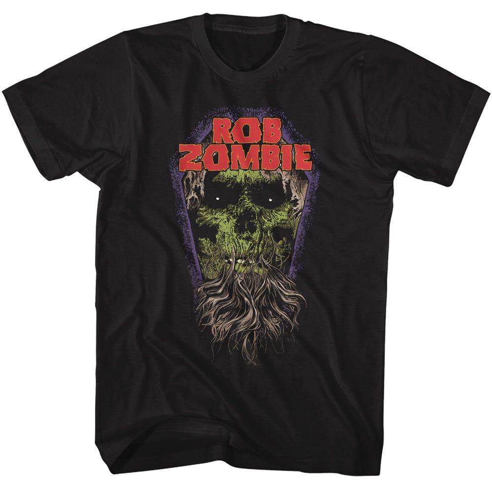 Rob Zombie Coffin Zombie Black Music Shirt