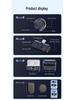 Q81 Wireless Lavalier Microphone with Charging Case - Dual Smart Noise Reduction for Douyin Live.