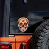 Car Sticker Sugar Skull Waterproof Vinyl Decal on Bumper Rear Window Laptop Self-adhesive Decal For Car Accessories TM410