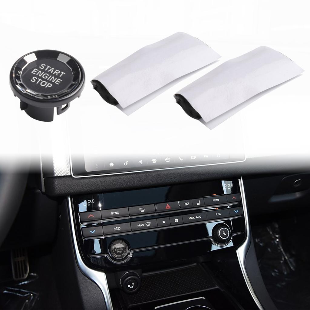Engine Button Knob Switch Decor Cover Car Startup Button Decoration Fits For Jaguar XF XE For F-Pace 2016 2017 2018 2019