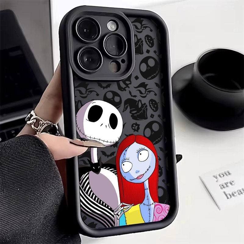 The Nightmare Before Christmas Jack Sally Skellington Case For Apple iPhone 17E 15 16 14 13 12 11 17 Pro Max Air Plus 16E Cover