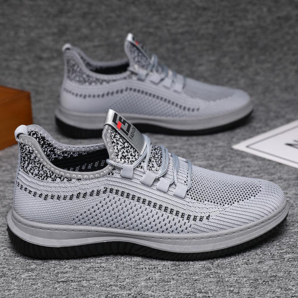 Men's Slip-On Breathable Mesh Casual Shoes - Fashionable Daily Sports Footwear