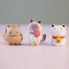 AAGWW Cat Figurine Capsule Toy Gachapon Character Toy Cute Gift Stray 6-Piece Set, Toy, Set, Decorative, Figurine, (Wandering Cat)