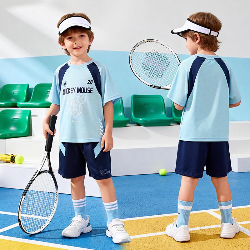 Disney Boys' Summer Mesh Tennis Outfit Set