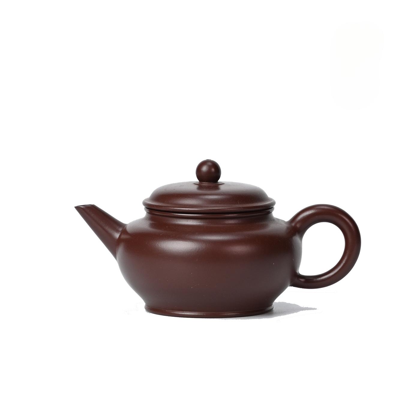 

180ml Boutique Yixing Purple Clay Teapots Handmade Shuiping Pot Raw Ore Mud Kettle With Filter Zisha Tea Set Tea Ceremony Gift