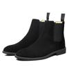 Fashion Leather Chelsea Ankle Boots Casual Shoes for Men Fashion Dress Tenis De Hombre Moccasins Tenis Caballero Designer Sneakers