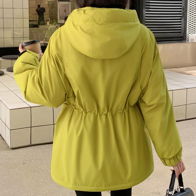 Fashion Winter Coat Female Parkas Hooded Loose Thick Warm Outerwears Women Jackets