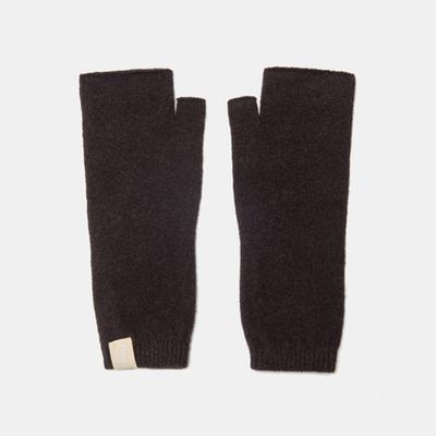 Halden wolle 100 handwärmer (G004_braun)