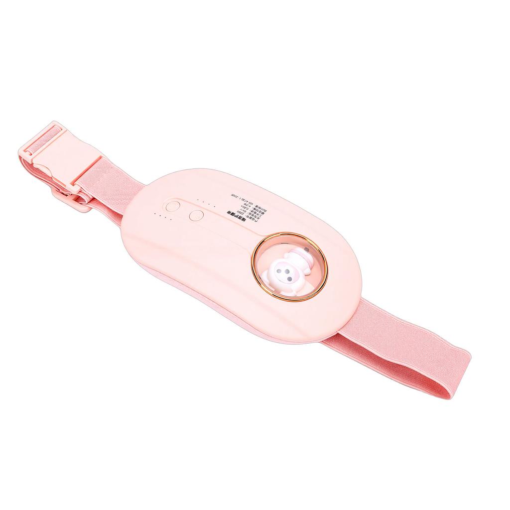 Portable Heating Pad Cordless Massage Electric Uterus Heating Belt with Adjustable Strap Temperature Control
