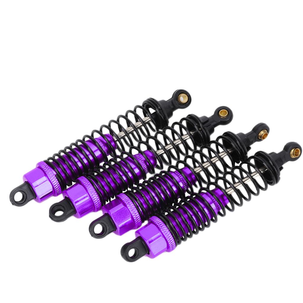 4Pcs RC OffRoad Vehicle Metal Shock Damper Part for HSP 106004 Remote Control Car Accessory
