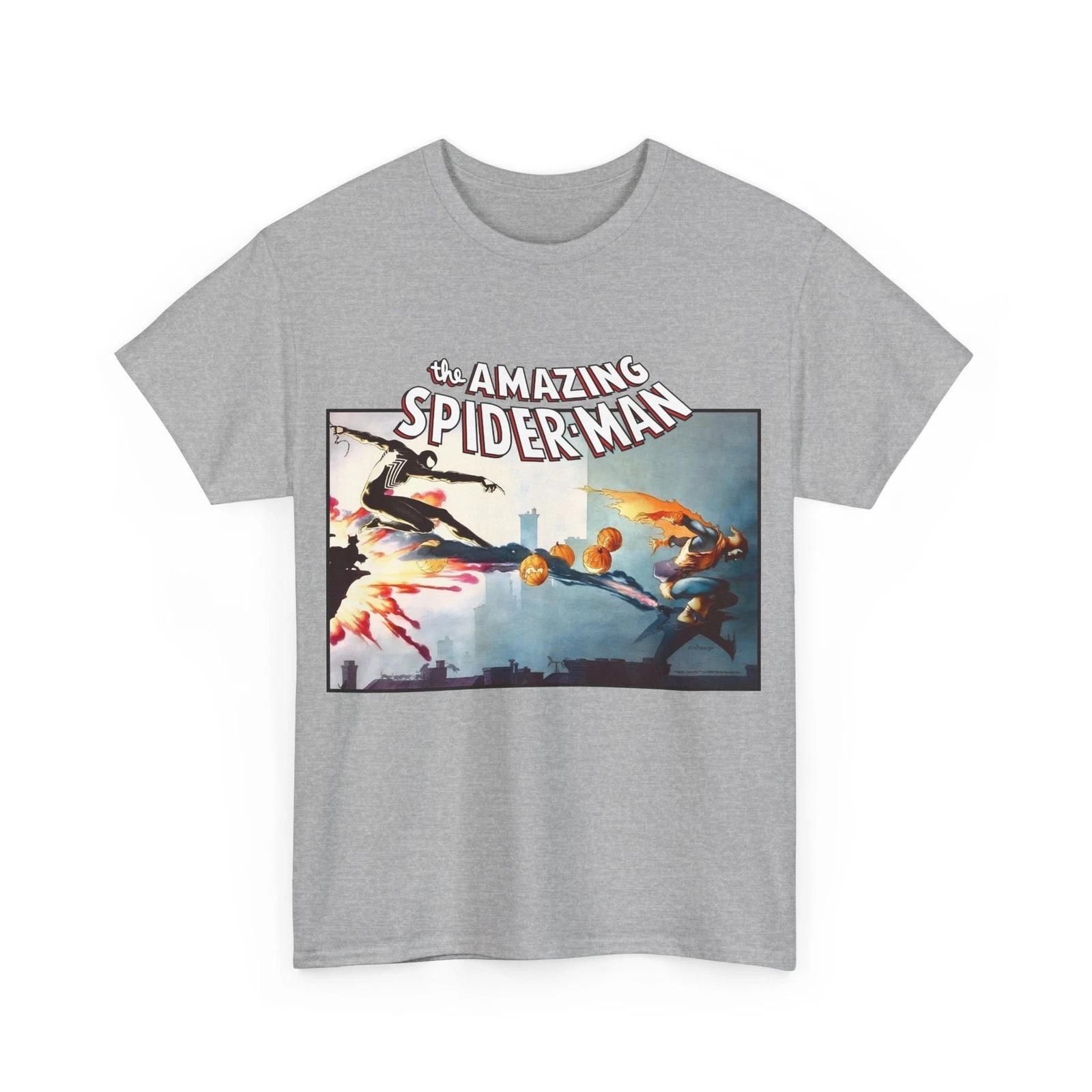 Amazing Spider-Man T-Shirt Charles Vess Art Hobgoblin Marvel Comics Retro-Style S