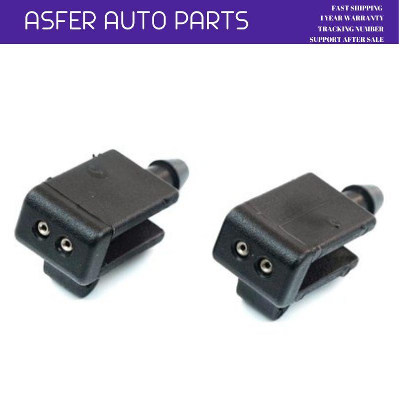 2pcs Car Windscreen Washer Nozzle For Renault Megane Mk2 Mk3 Fluence Scenic Mk2 Laguna Oem 8200082347