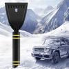 Car winter cleaning tool multifunctional snow shovel, window glass defrosting shovel, portable defrosting shovel, car mounted