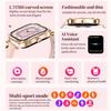 New Lady Fashion Smart Watch Women AMOLED HD Screen Heart Rate Bluetooth Call IP68 Waterproof Sports SmartWatch