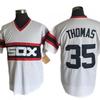 Vintage Chicago White Sox Baseball Jersey Unisex Embroidered Sport Top Casual Wear Fan Apparel