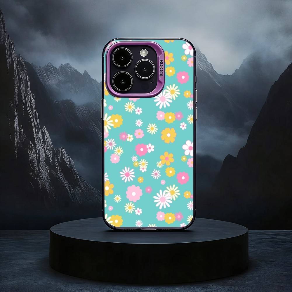 Spring Iphone Wallpaper Phone Case For iPhone17,16,15,14,13,12,11 Plus,Pro Max Black Candy silver phone case iPhone12PRO