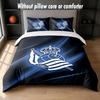 Real Sociedad FC Design Bed Bedding Set 1 Duvet Cover + 2 Pillowcases Soft Breathable Household Bed Linens