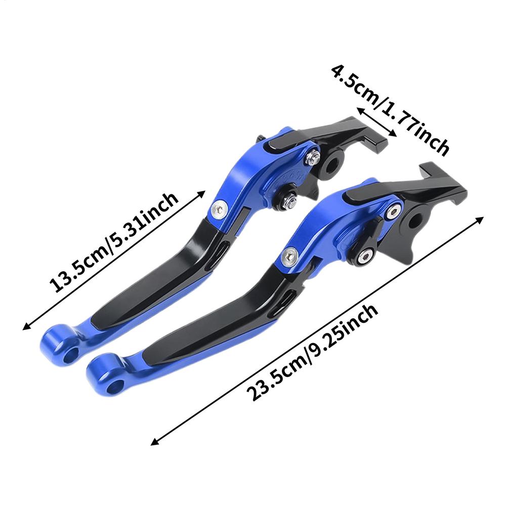 Motorcycle Levers Lightweight Folding Handlebar Brake Folding Joint Handle Precise Control For Powersports Motorbikes Enthusiast
