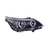 BMW 5 Series E60 LED Headlight Assembly with Angel Eyes DRL & Turn Signals (03-10)