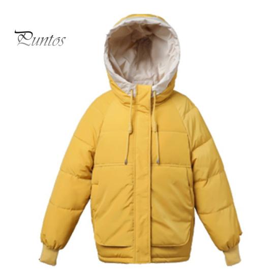 Dámský bavlněný kabát s vycpávkou, kapucí, šňůrkou na stažení, dlouhý rukáv, jednobarevný kabátek kabátek s velkými kapsami, volný střih na zip, prošívané oblečení