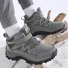 Plüsch-Baumwollschuhe Damen Warme Schneestiefel High-Top-Stiefel Herren Winter Rutschfest Outdoor Walking Wanderschuhe