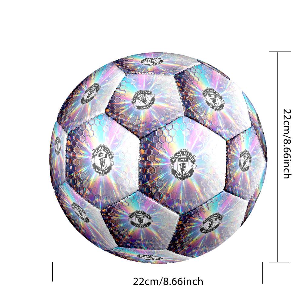 Manchester United Theme soccer ball Size 5 Soccer Ball Soft Touch Professional Training Football for Outdoor Sports