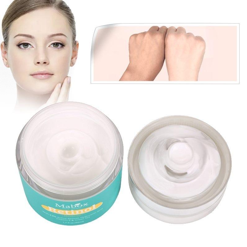 Retinol Hyaluronic Acid Moisturizing Cream Shrinking Pore Moisturizing Whitening Anti Wrinkle Cream