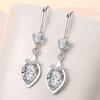 Lindon Zircon Copper Alloy Earrings Drop Earrings For Women Wedding Party Gifts