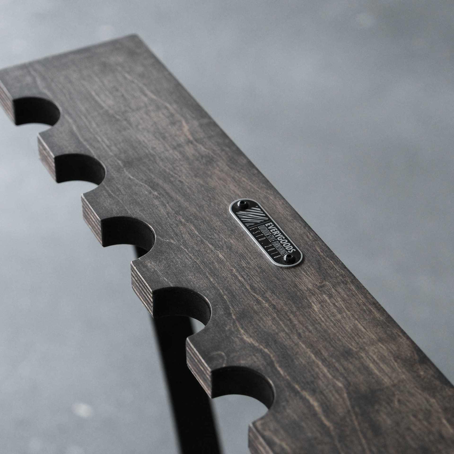 

Shiliang Fishing Rod Display Rack for Home & Store - Vertical Storage for Lures & Accessories Russian Birch Laminate