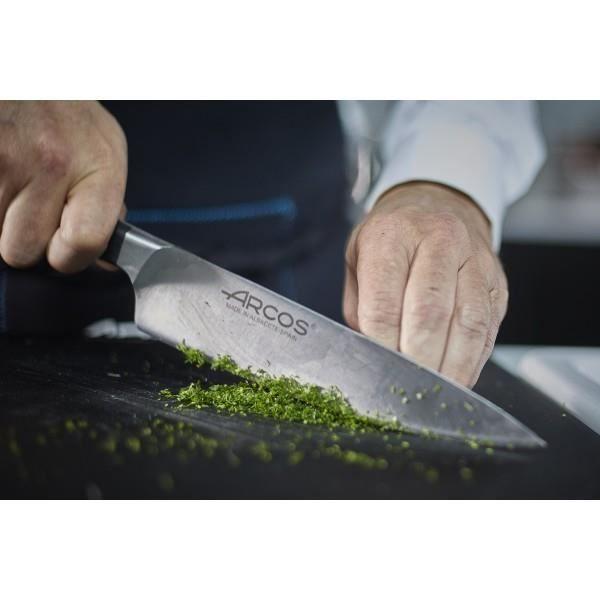 Couteau De Chef - Arcos - Manhattan - 25 Cm - Acier Inox - Manche POM